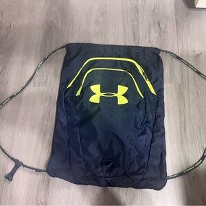 Under Armour Black and Yellow Backpack